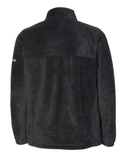 Columbia 212486 Men's Steens Mountain™ Fleece Half-Zip Pullover - Black - Back