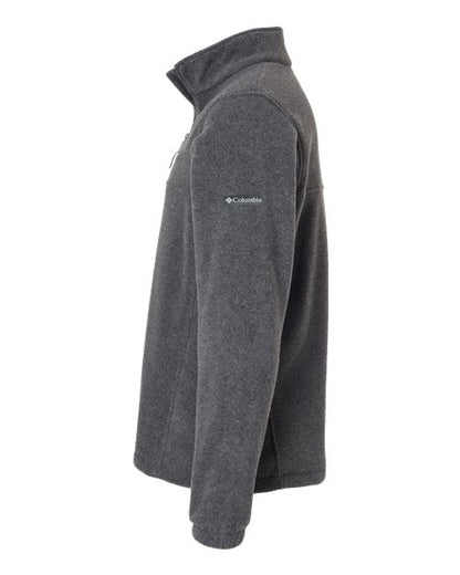 Columbia 212486 Men's Steens Mountain™ Fleece Half-Zip Pullover - Charcoal Heather - DirectSide