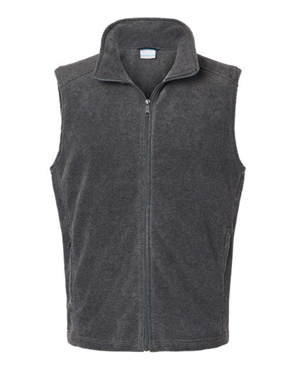 Columbia 212488 Men's Steens Mountain™ Vest - Charcoal Heather - Front