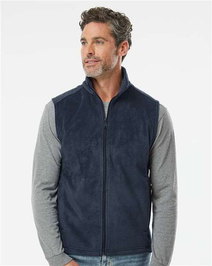 Columbia 212488 Men's Steens Mountain™ Vest - Collegiate Navy - OnModelFront