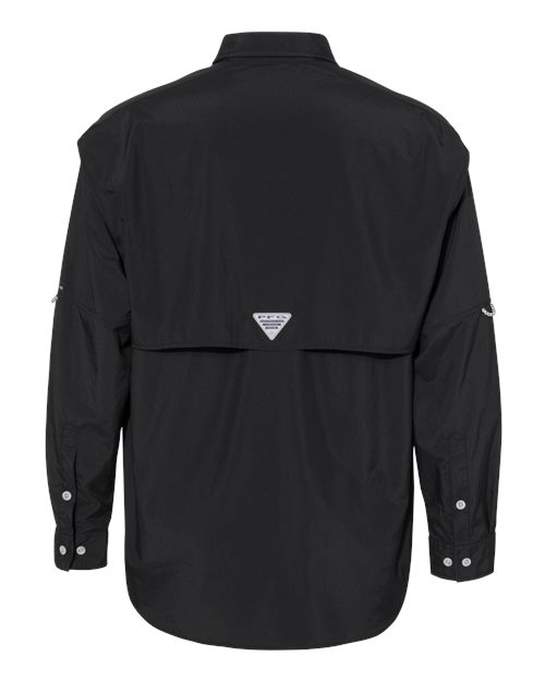 Columbia 212463 Men's PFG Bahama™ II Shirt - Black - Back