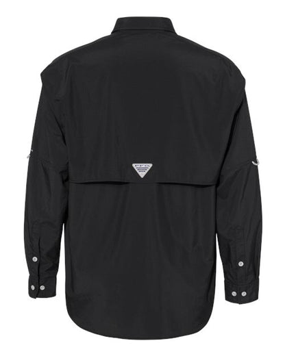 Columbia 212463 Men's PFG Bahama™ II Shirt - Black - Back
