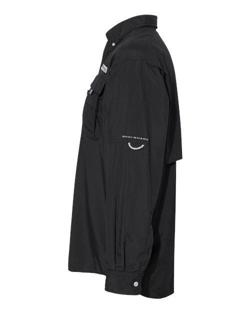 Columbia 212463 Men's PFG Bahama™ II Shirt - Black - DirectSide