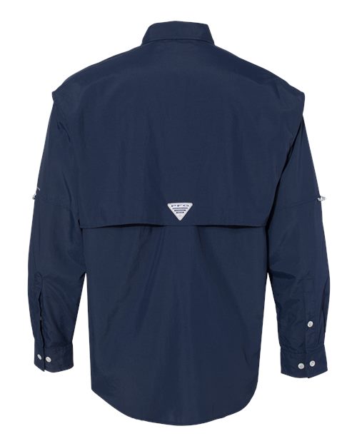 Columbia 212463 Men's PFG Bahama™ II Shirt - Collegiate Navy - Back