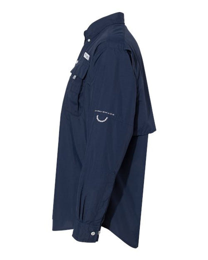 Columbia 212463 Men's PFG Bahama™ II Shirt - Collegiate Navy - DirectSide