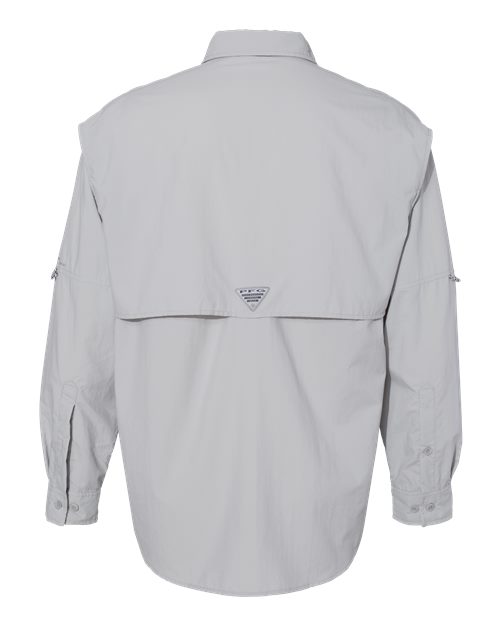 Columbia 212463 Men's PFG Bahama™ II Shirt - Cool Grey - Back
