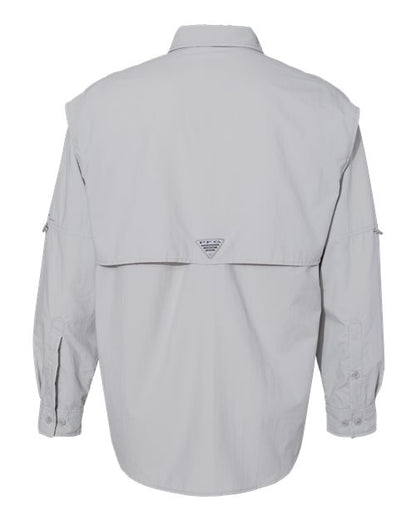 Columbia 212463 Men's PFG Bahama™ II Shirt - Cool Grey - Back