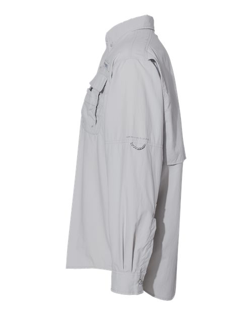 Columbia 212463 Men's PFG Bahama™ II Shirt - Cool Grey - DirectSide