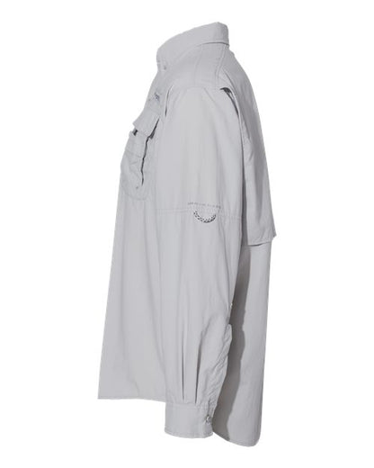 Columbia 212463 Men's PFG Bahama™ II Shirt - Cool Grey - DirectSide