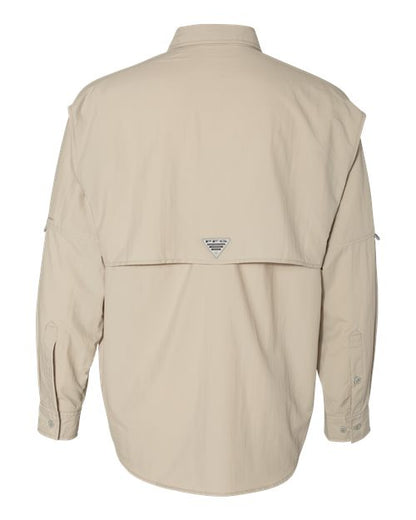 Columbia 212463 Men's PFG Bahama™ II Shirt - Fossil - Back