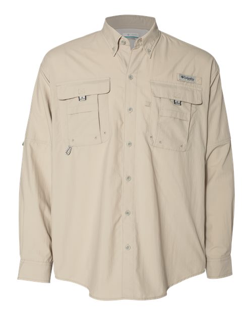 Columbia 212463 Men's PFG Bahama™ II Shirt - Fossil - Front