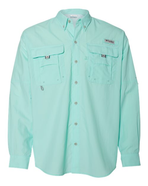 Columbia 212463 Men's PFG Bahama™ II Shirt - Gulf Stream - Front