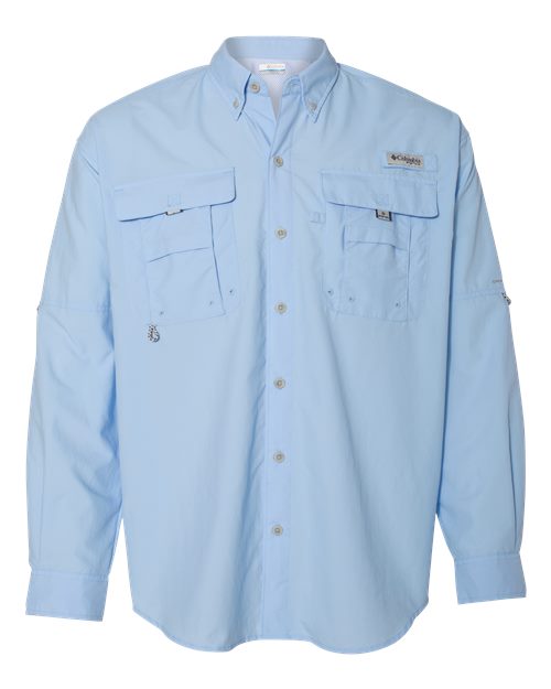Columbia 212463 Men's PFG Bahama™ II Shirt - Sail - Front