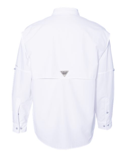Columbia 212463 Men's PFG Bahama™ II Shirt - White - Back