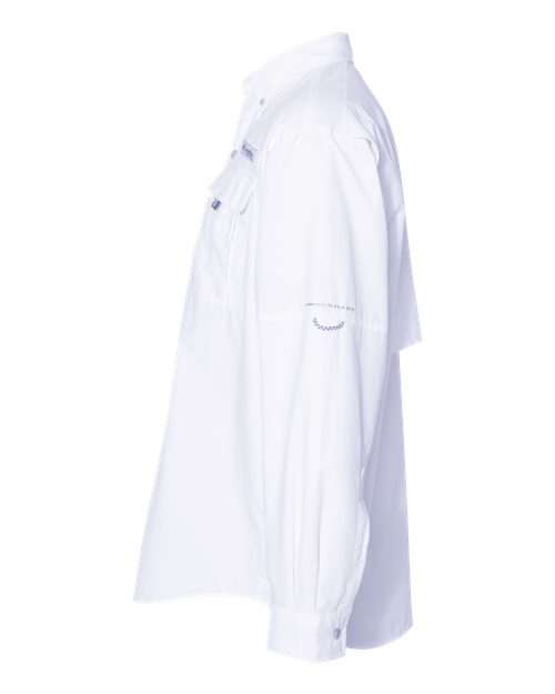 Columbia 212463 Men's PFG Bahama™ II Shirt - White - DirectSide