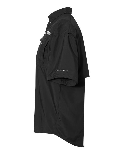 Columbia 212464 Men's PFG Bahama™ II Short Sleeve Shirt - Black - DirectSide