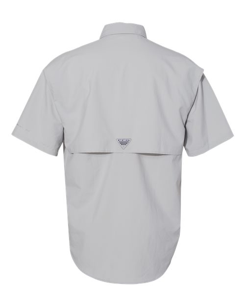 Columbia 212464 Men's PFG Bahama™ II Short Sleeve Shirt - Cool Grey - Back