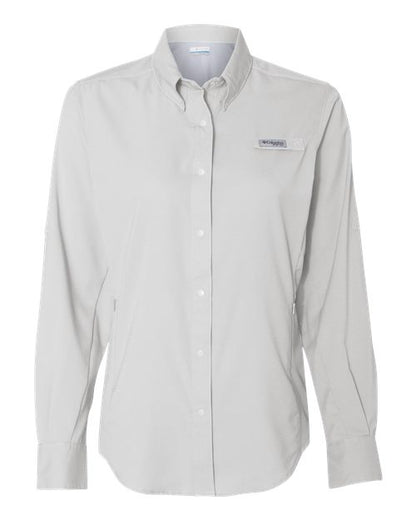 Columbia 212465 Women's PFG Tamiami™ II Shirt - Cool Grey - Front