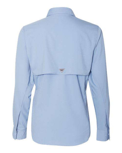 Columbia 212465 Women's PFG Tamiami™ II Shirt - Sail - Back