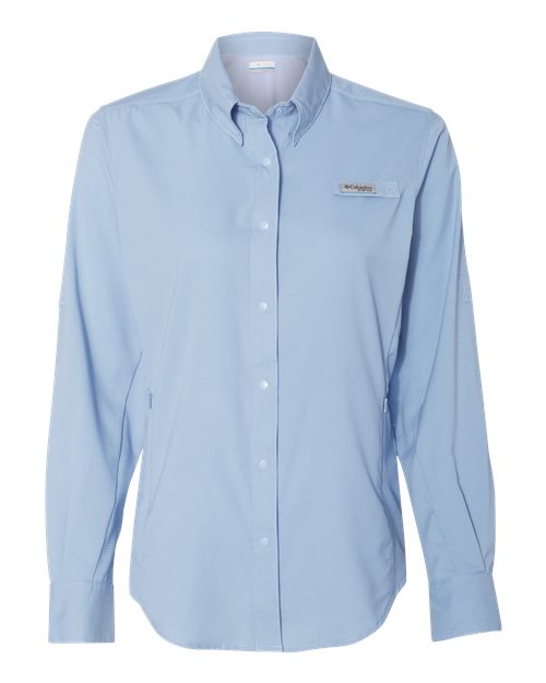 Columbia 212465 Women's PFG Tamiami™ II Shirt - Sail - Front