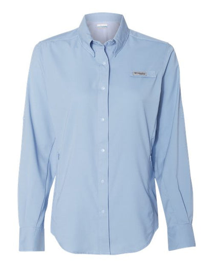 Columbia 212465 Women's PFG Tamiami™ II Shirt - Sail - Front