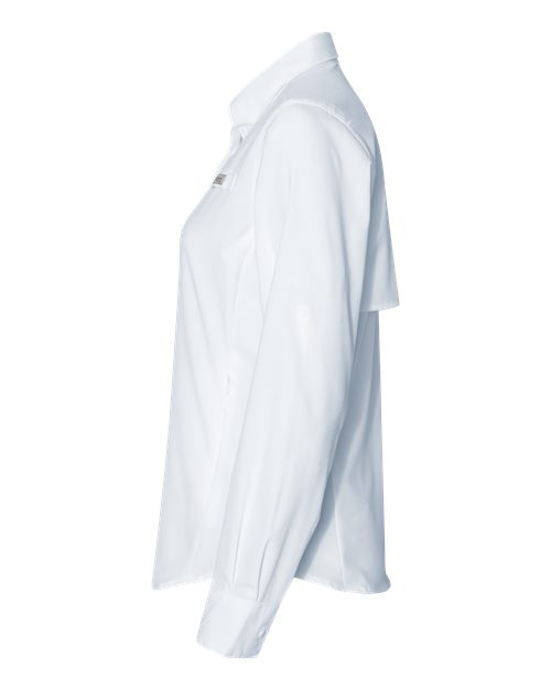 Columbia 212465 Women's PFG Tamiami™ II Shirt - White - DirectSide