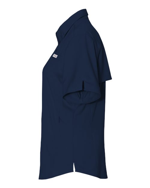Columbia 212466 Women's PFG Tamiami™ II Short Sleeve Shirt - Collegiate Navy - DirectSide