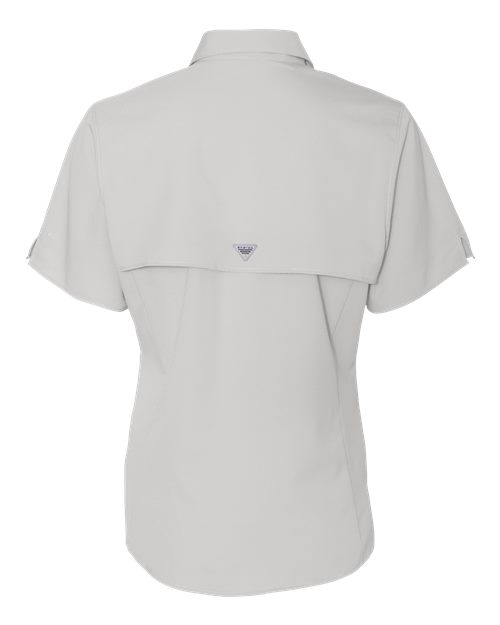 Columbia 212466 Women's PFG Tamiami™ II Short Sleeve Shirt - Cool Grey - Back