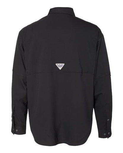 Columbia 212467 Men's PFG Tamiami™ II Shirt - Black - Back