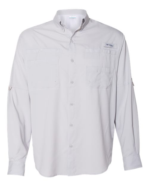 Columbia 212467 Men's PFG Tamiami™ II Shirt - Cool Grey - Front