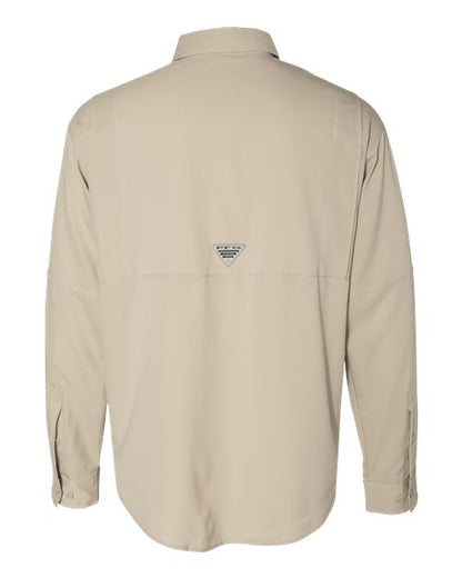 Columbia 212467 Men's PFG Tamiami™ II Shirt - Fossil - Back