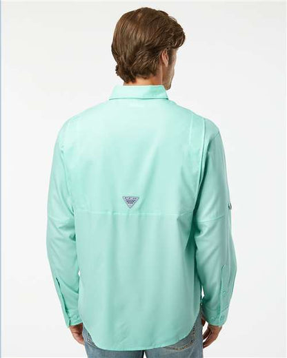 Columbia 212467 Men's PFG Tamiami™ II Shirt - Gulf Stream - OnModelBack