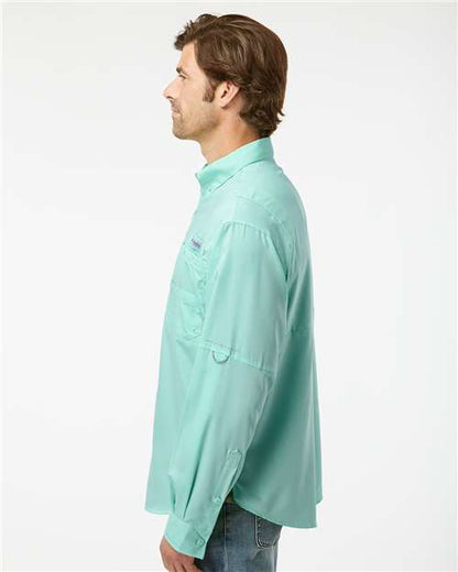 Columbia 212467 Men's PFG Tamiami™ II Shirt - Gulf Stream - OnModelSide