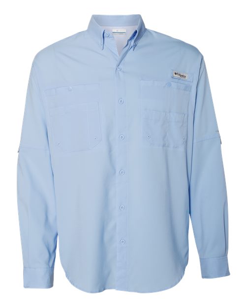 Columbia 212467 Men's PFG Tamiami™ II Shirt - Sail - Front