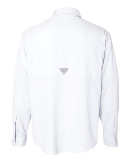 Columbia 212467 Men's PFG Tamiami™ II Shirt - White - Back