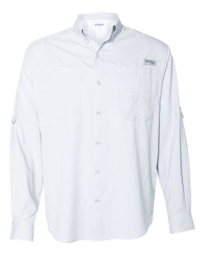 Columbia 212467 Men's PFG Tamiami™ II Shirt - White - Front