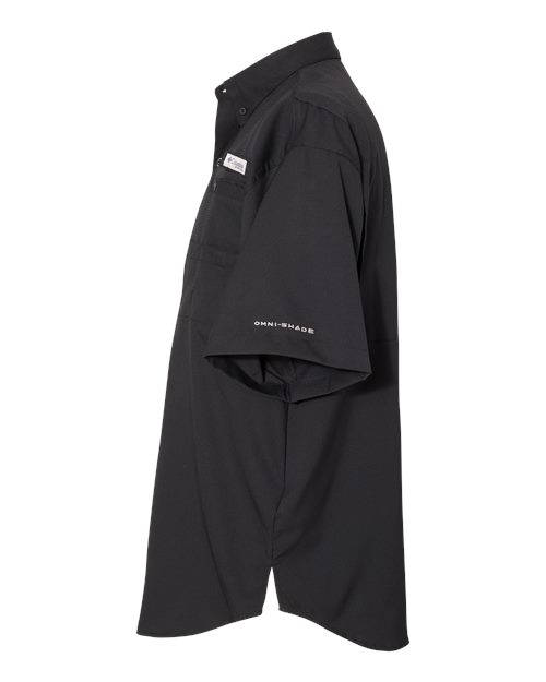 Columbia 212468 Men's PFG Tamiami™ II Short Sleeve Shirt - Black - DirectSide