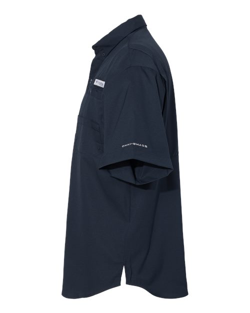 Columbia 212468 Men's PFG Tamiami™ II Short Sleeve Shirt - Collegiate Navy - DirectSide