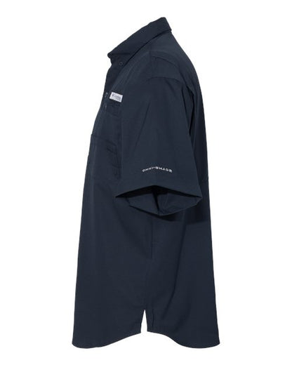 Columbia 212468 Men's PFG Tamiami™ II Short Sleeve Shirt - Collegiate Navy - DirectSide
