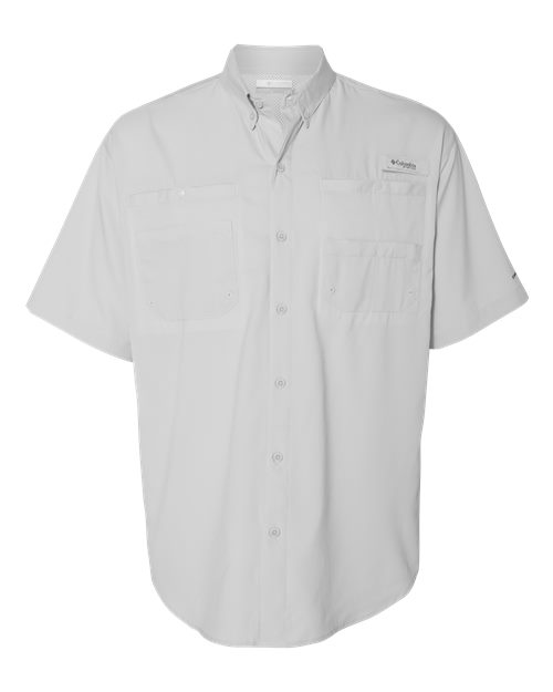 Columbia 212468 Men's PFG Tamiami™ II Short Sleeve Shirt - Cool Grey - Front