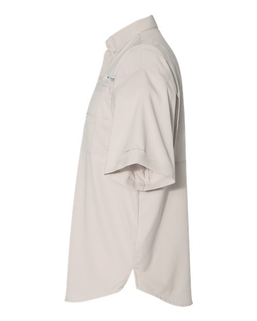 Columbia 212468 Men's PFG Tamiami™ II Short Sleeve Shirt - Fossil - DirectSide