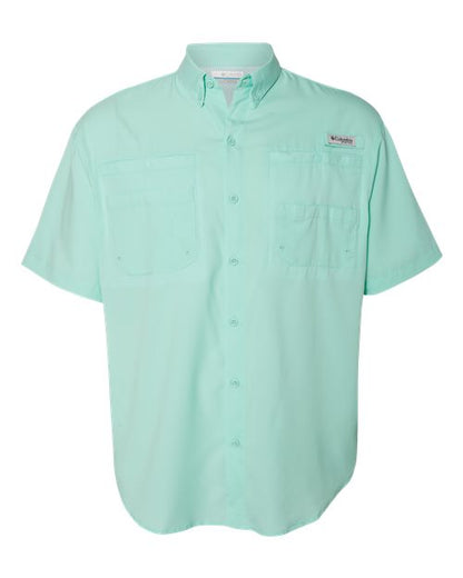 Columbia 212468 Men's PFG Tamiami™ II Short Sleeve Shirt - Gulf Stream - Front
