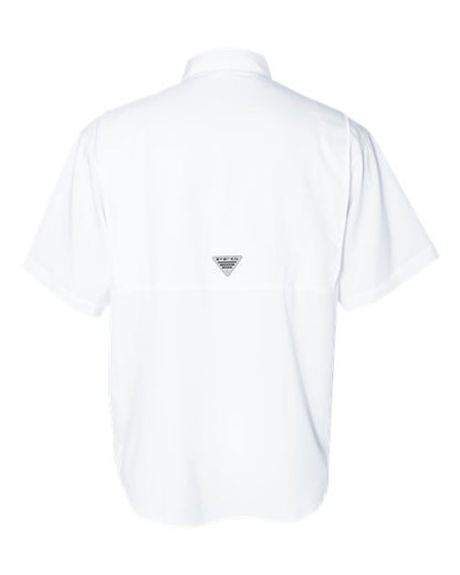 Columbia 212468 Men's PFG Tamiami™ II Short Sleeve Shirt - White - Back