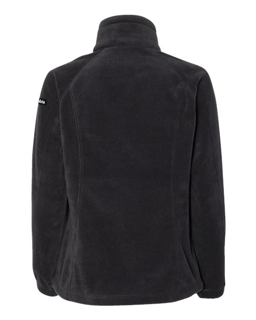 Columbia 212470 Women’s Benton Springs™ Fleece Full-Zip Jacket - Black - Back