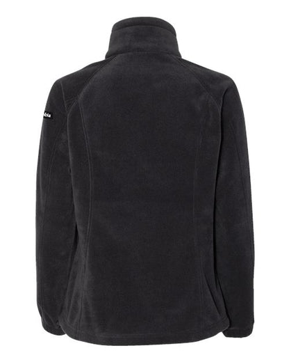 Columbia 212470 Women’s Benton Springs™ Fleece Full-Zip Jacket - Black - Back