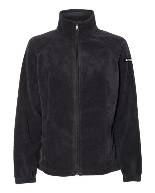 Columbia 212470 Women’s Benton Springs™ Fleece Full-Zip Jacket - Black - Front