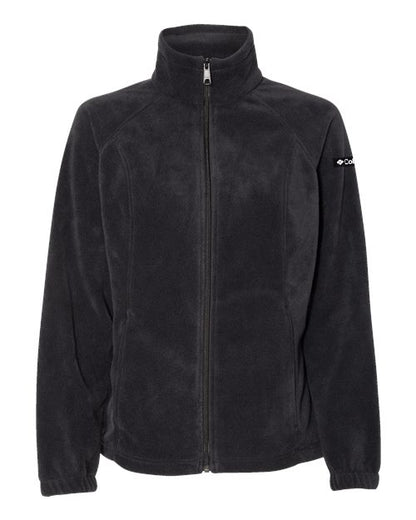 Columbia 212470 Women’s Benton Springs™ Fleece Full-Zip Jacket - Black - Front