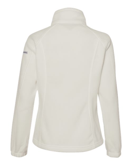 Columbia 212470 Women’s Benton Springs™ Fleece Full-Zip Jacket - Chalk - Back