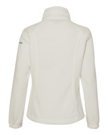 Columbia 212470 Women’s Benton Springs™ Fleece Full-Zip Jacket - Chalk - Back