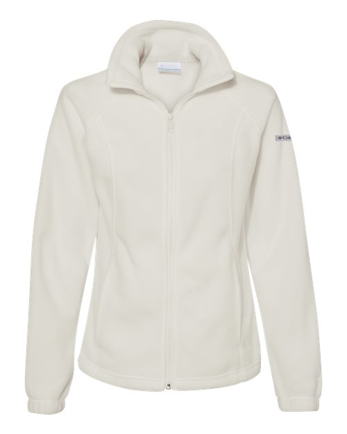 Columbia 212470 Women’s Benton Springs™ Fleece Full-Zip Jacket - Chalk - Front